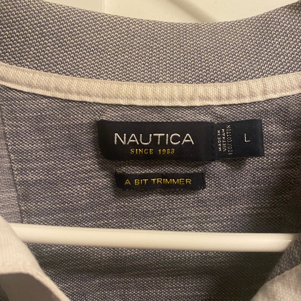 Nautica polo shirt, 100% cotton , size L
